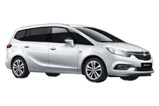 Van Rental Swansea - Vauxhall Zafira 7-Seater - Minibus hire Swansea